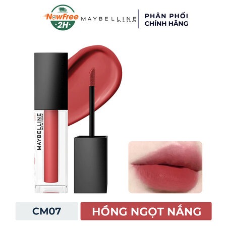 Son Kem Maybelline Mịn Lì Như Nhung (Sensational Cushion Mattes ) CM01 The Devil Wears Red