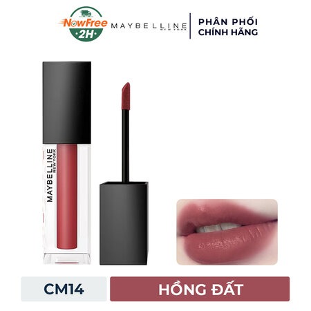 Son Kem Maybelline Mịn Lì Như Nhung (Sensational Cushion Mattes ) CM01 The Devil Wears Red