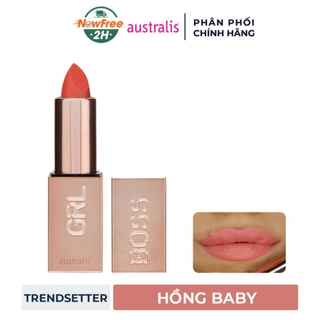 Son Lì Australis Mềm Mịn (Grlboss Matte Lipstick) Editorial