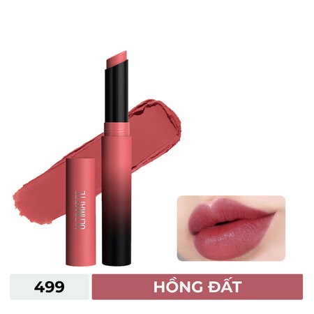 Son Lì Maybelline Mịn Môi Siêu Nhẹ (Color Sensational Ultimatte) 1288 More Brick