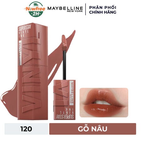 Son Bóng Maybelline (Superstay Vinyl Ink) 200 Salsa