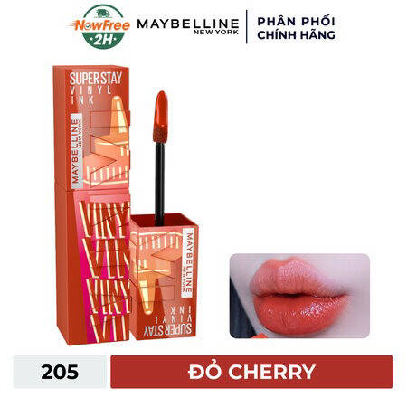 Son Bóng Maybelline (Superstay Vinyl Ink) 200 Salsa