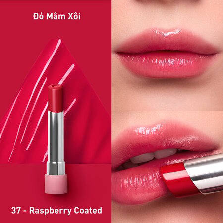 Son Bóng 3CE Dưỡng Ẩm (Glazy Lip Glow) 39 Bouncy Cherry