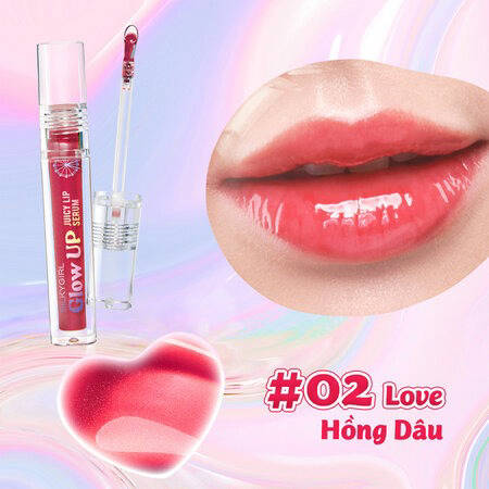 Son Bóng Có Màu Silkygirl Căng Mọng (Glow Up Juicy Lip Serum) 04