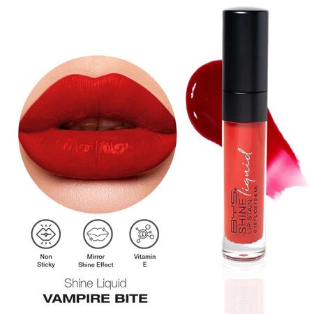 Son Bóng BYS Dưỡng Môi (Shine Lip Stain) Cánh Hồng Khô