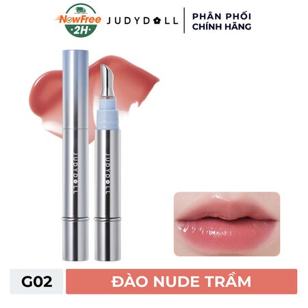 Son Bóng Judydoll Dưỡng Ẩm Mờ Vân Môi G02