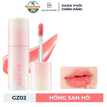 Son Bóng Black Rouge (Chewy Lip Glaze) GZ07
