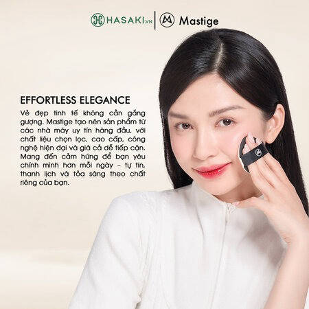 Bộ 2 Mút Cushion Trang Điểm Mastige 2in1 Tán Nền Mỏng Nhẹ (Antibacterial Cushion Puff 2in1)