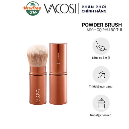Cọ Phủ Vacosi Nắp Đậy (Powder Brush) M10