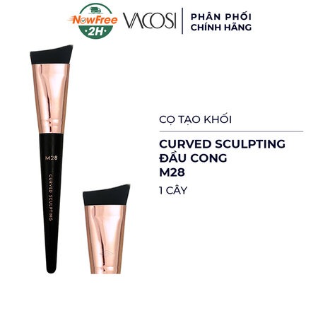 Cọ Tạo Khối Vacosi Đầu Cong (Curved Sculpting) M28