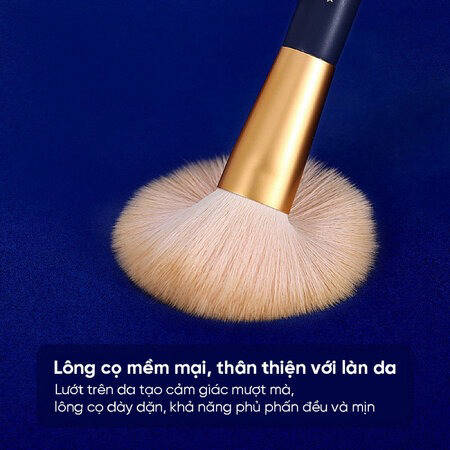 Cọ Phấn Phủ Amortals Mềm Mịn, Lông Tơ Nhân Tạo Cao Cấp (Ultra-Fine Silk Mist Loose Powder Brush) Cọ Phấn Phủ Amortals Mềm Mịn