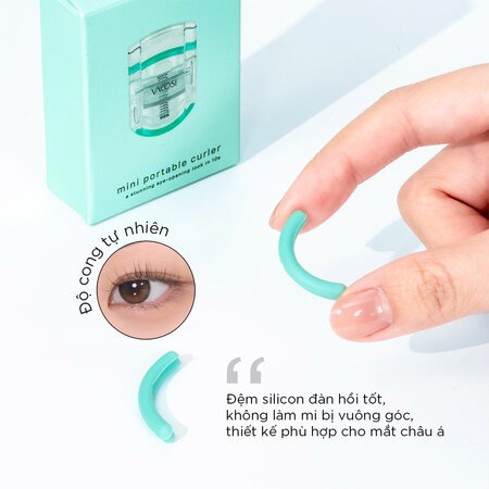 Bấm Mi Lò Xo Mini Vacosi (Mini Protable Curler) BM06