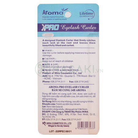 Bấm Mi Mira Aroma Cong Mi 24H