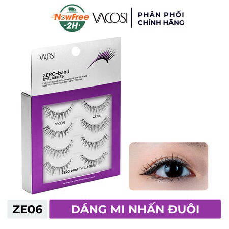 Lông Mi Vacosi Gân Trong (Zero-Band Eyelashes) ZE05