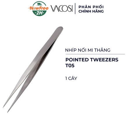 Nhíp Nối Mi Thẳng Vacosi (Pointed Tweezers)