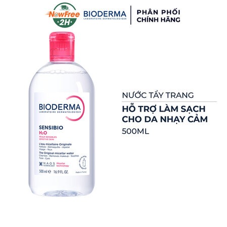 Nước Tẩy Trang Bioderma Dành Cho Da Nhạy Cảm (Sensibio H2O) 250ml