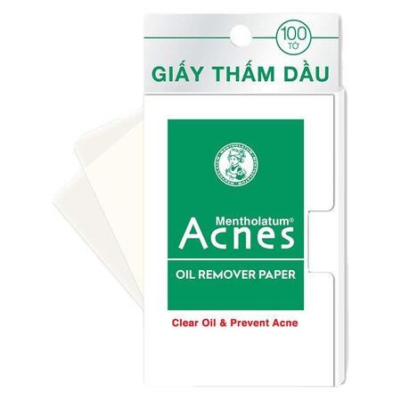 Giấy Thấm Dầu Acnes (Oil Remover Paper) Trà Xanh