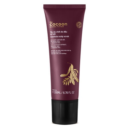 Tẩy Da Chết Da Đầu Cocoon Chiết Xuất Bồ Kết (Gleditsia Scalp Scrub) 200ml