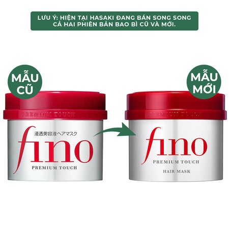 Kem Ủ Tóc Fino Premium Touch Cải Thiện Tóc Hư Tổn (Premium Touch) 230g
