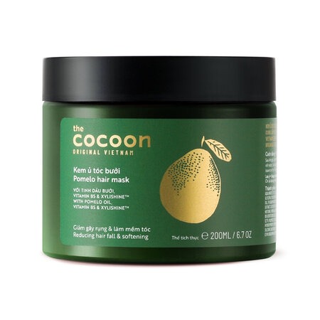 Kem Ủ Tóc Bưởi Cocoon Giảm Gãy Rụng Và Làm Mềm Tóc (Pomelo Hair Mask) 200ml