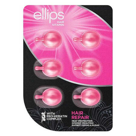 Serum Dưỡng Tóc Ellips Keratin (Hair Vitamin with Pro) Keratin Óng Mượt
