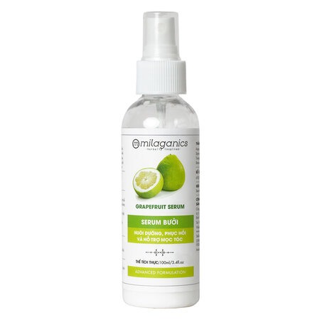 Serum Bưởi Milaganics Ngăn Rụng & Kích Thích Mọc Tóc (Grapefruit Essential Oil Serum) 100ml