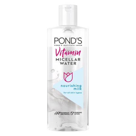 Nước Tẩy Trang Pond's Vitamin (Micellar Water Vitamin Nourish Milk) Vitamin & Tinh Chất Sữa