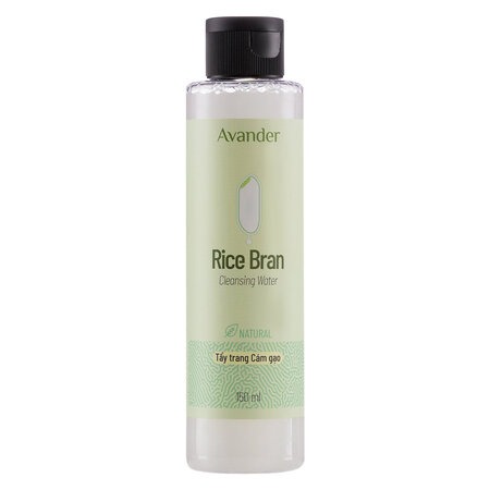 Nước Tẩy Trang Avander Chiết Xuất Từ Cám Gạo (Rice Bran Cleansing Water) 150ml