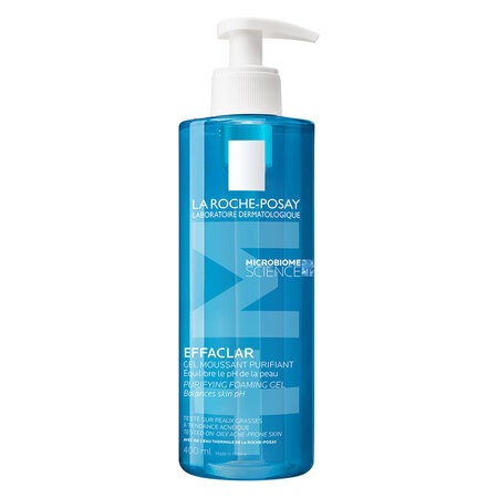 Gel Rửa Mặt La Roche-Posay Dành Cho Da Dầu, Nhạy Cảm (Effaclar Purifying Foaming Gel) 200ml