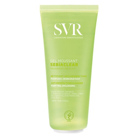 Gel Rửa Mặt SVR Không Chứa Xà Phòng Cho Da Dầu (Sebiaclear Gel Moussant) 55ml