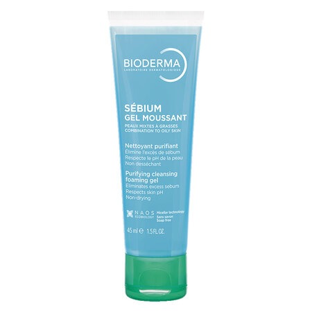 Gel Rửa Mặt Bioderma Dành Cho Da Dầu & Hỗn Hợp (Sébium Gel Moussant) 500ml