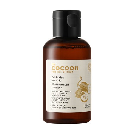 Gel Rửa Mặt Cocoon Bí Đao Giúp Giảm Dầu & Mụn (Winter Melon Cleanser) 140ml