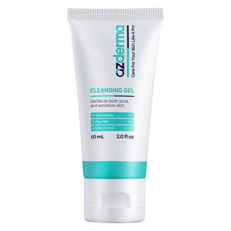 Sữa Rửa Mặt Azderma Dạng Gel Dịu Nhẹ Cho Da Dầu Mụn (Cleansing Gel) 60ml