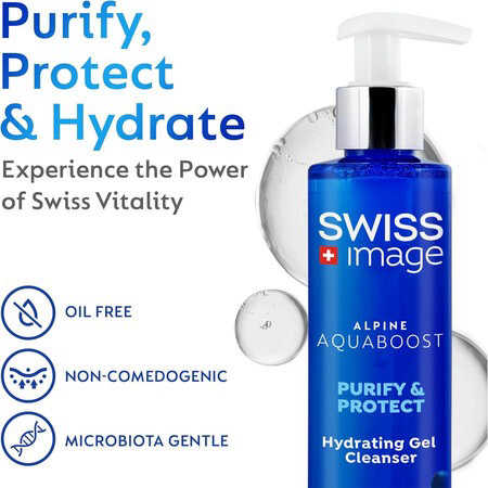 Gel Rửa Mặt Swiss Image Dưỡng Ẩm Chuyên Sâu (Alpine Aquaboost Hydrating Gel Cleanser) 200ml