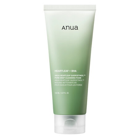Sữa Rửa Mặt Anua Diếp Cá Cho Da Dầu Mụn (Heartleaf Quercetinol Pore Deep Cleansing Foam) 150ml