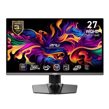 Màn hình Gaming MSI MPG 271QRX QD-OLED Màu Đen