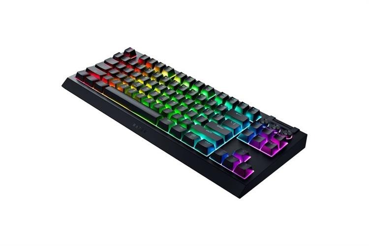 Bàn Phím Cơ Bluetooth Razer BlackWidow V4 Tenkeyless HyperSpeed Orange Tactile Switch