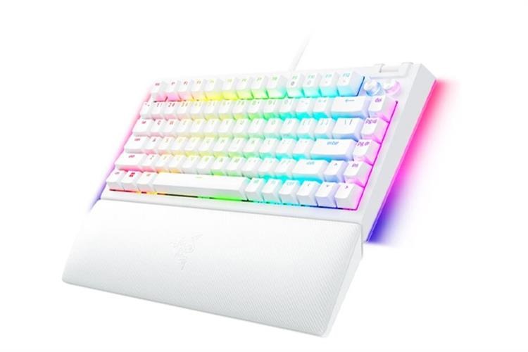 Bàn Phím Cơ Có Dây Gaming Razer BlackWidow V4 75% White Edition