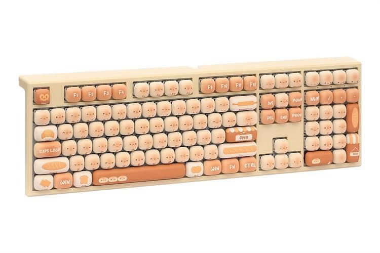 Bàn Phím Cơ Bluetooth Akko MonsGeek MG108B Bun Wonderland
