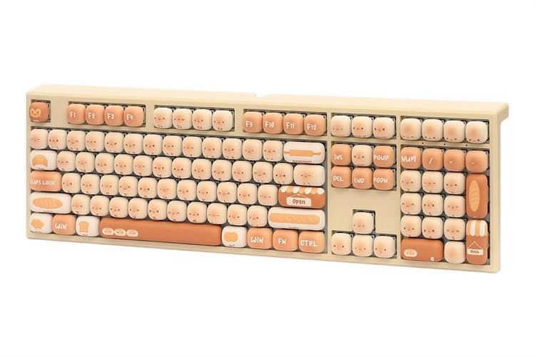 Bàn Phím Cơ Bluetooth Akko MonsGeek MG108B Bun Wonderland