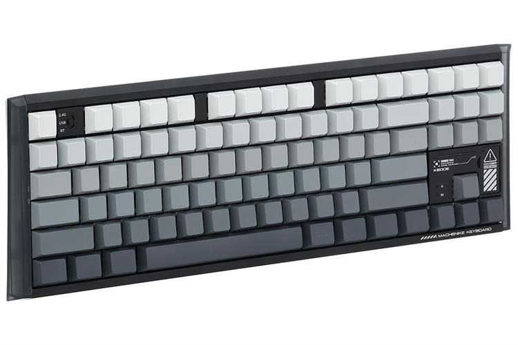 Bàn Phím Cơ Bluetooth Machenike K600E B87W GR Silver Switch RGB