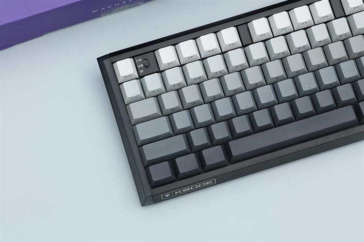 Bàn Phím Cơ Bluetooth Machenike K600E B87W GR Silver Switch RGB