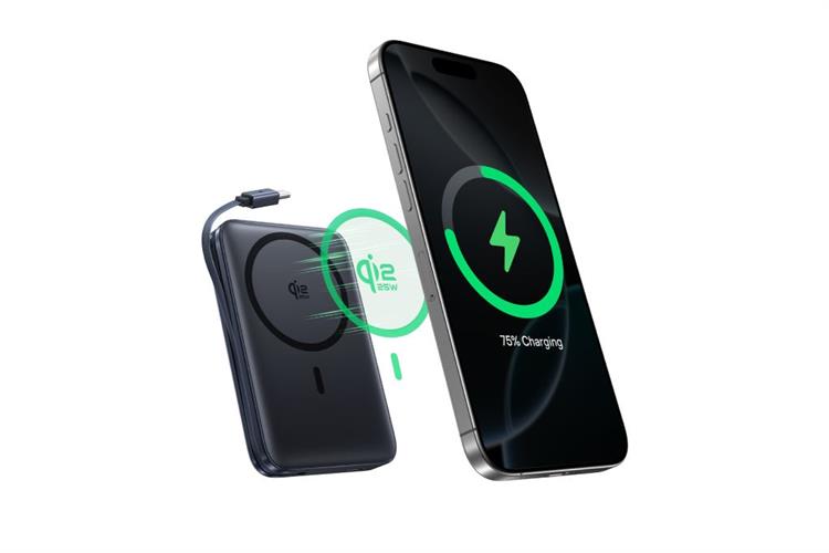 Pin sạc dự phòng 10000mAh Không dây Magnetic Qi2.2 Type C PD 45W Baseus PicoGo AM61 E0028V kèm Cáp Type C