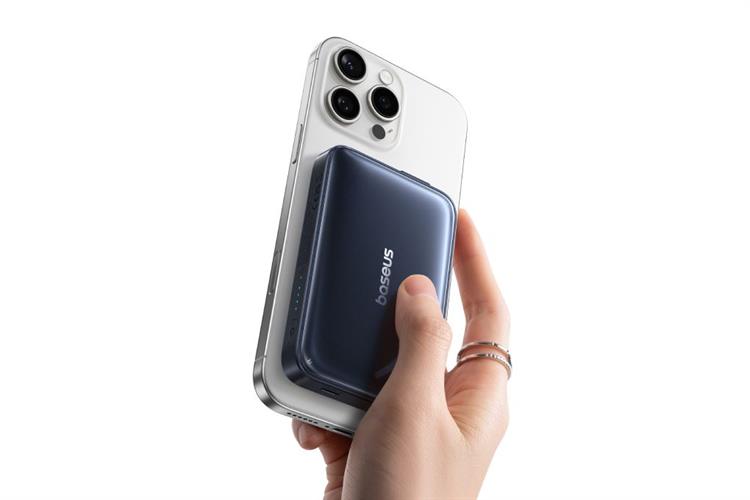 Pin sạc dự phòng 10000mAh Không dây Magnetic Qi2.2 Type C PD 45W Baseus PicoGo AM61 E0028V kèm Cáp Type C