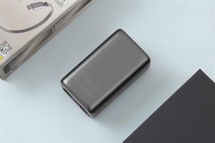 Pin sạc dự phòng 10000mAh Type C PD QC 3.0 45W Xmobile JP368 kèm Cáp Dây Rút Type C