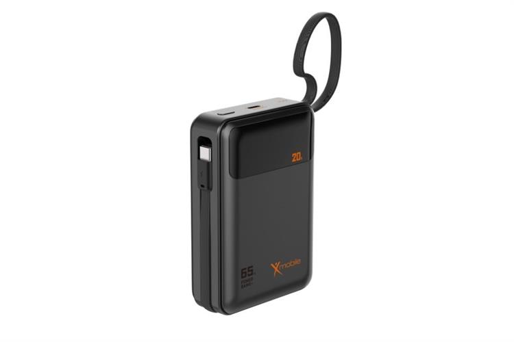 Pin sạc dự phòng Polymer 20000mAh Type C PD 65W Xmobile DS2294B kèm Cáp Type C