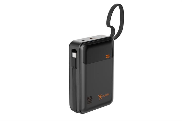 Pin sạc dự phòng Polymer 20000mAh Type C PD 65W Xmobile DS2294B kèm Cáp Type C