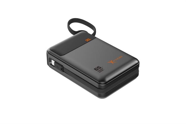 Pin sạc dự phòng Polymer 20000mAh Type C PD 65W Xmobile DS2294B kèm Cáp Type C
