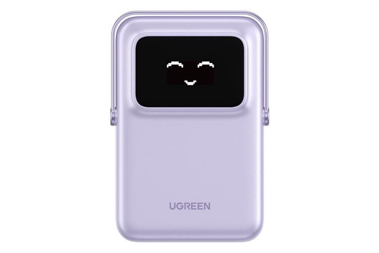 Pin sạc dự phòng Polymer 10000mAh Không dây Magnetic Qi2 Type C PD 20W Ugreen Uno PB764