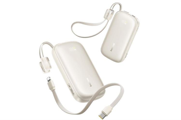 Pin sạc dự phòng 20000mAh Type C PD QC 3.0 45W Baseus Qpow 3 Ultra PPFLS-2045 kèm Cáp Lightning và Type C